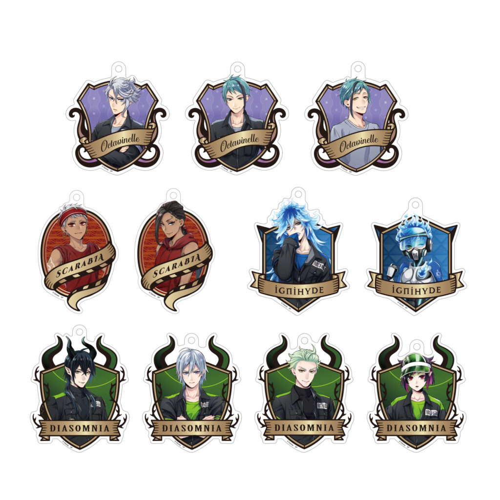 ブラインドアクリルキーホルダー