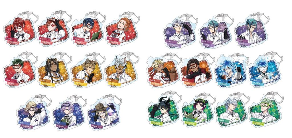 トレーディングアクリルキーホルダー実験着